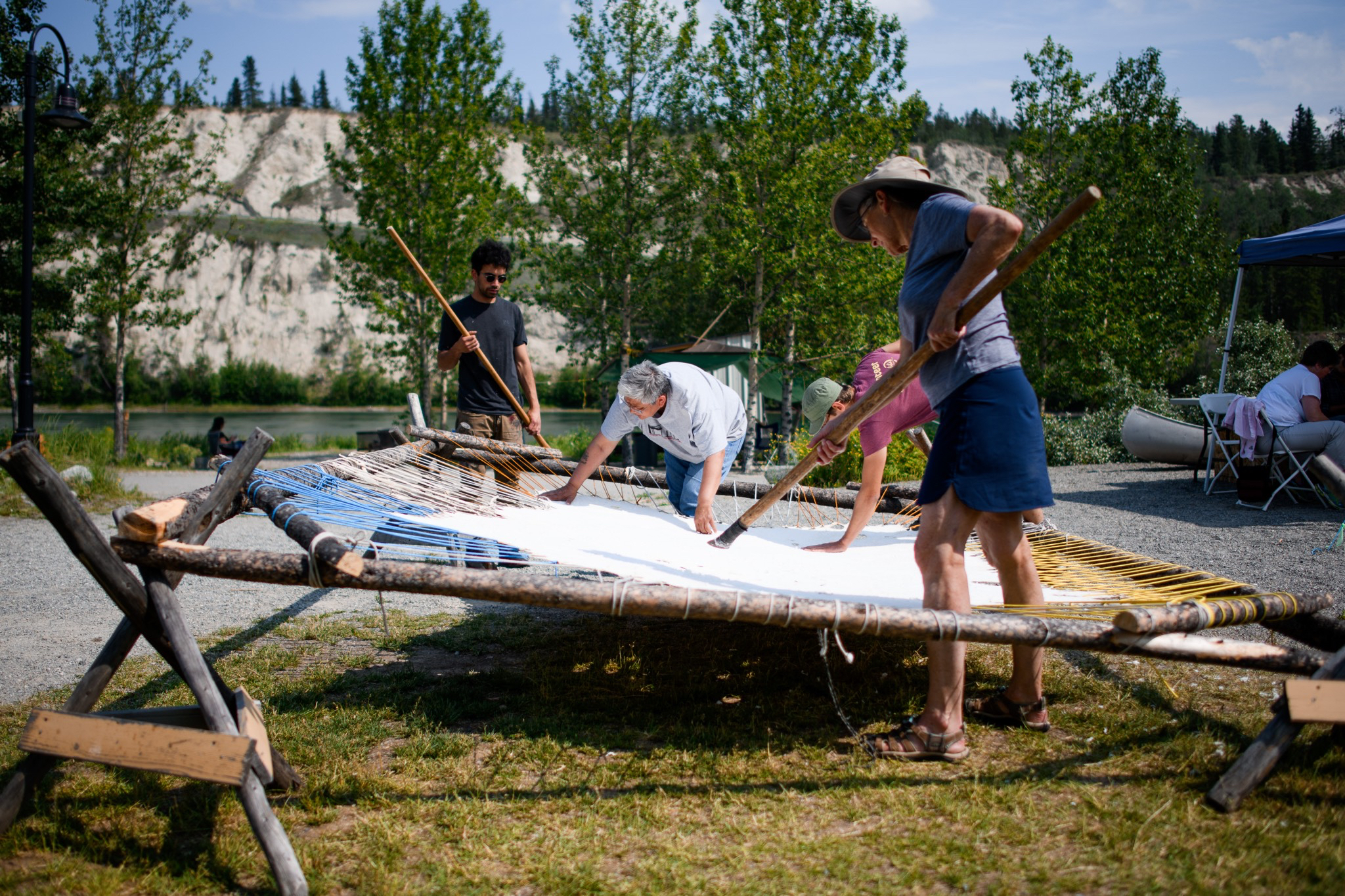 Moosehide Tanning - Indigenous Yukon